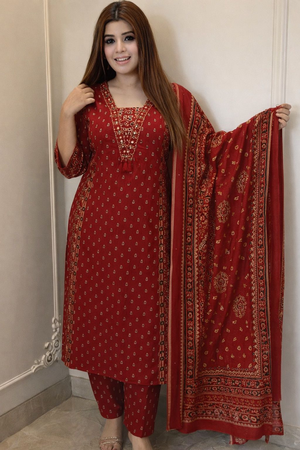 Rida Saffron Bloom Set