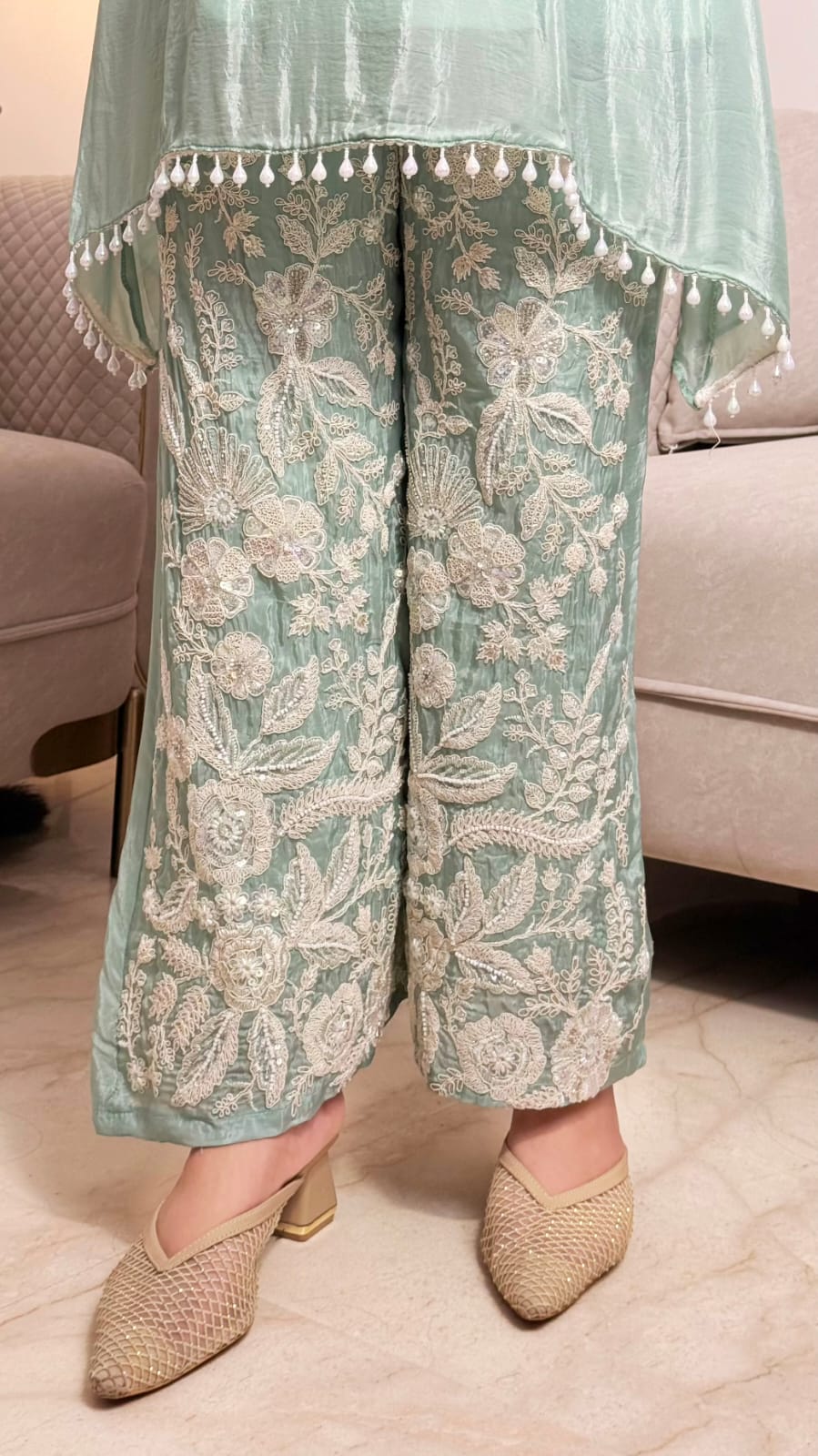 Mehrunisa Embroidered Cord Set