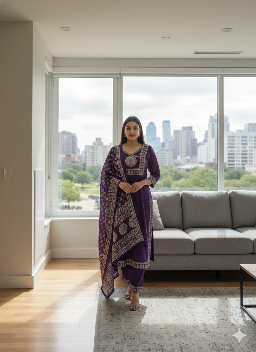 Zivah Vireya Classic Kurta Set