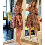Selfie Batic Print Crape Dress