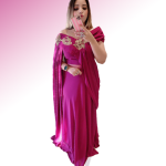 Selfie Purple Designer Gown