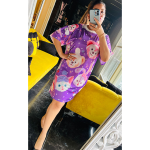 Selfie Printed Neeting Dress
